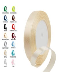 Satin Ribbon 10mm | Wholesale Ribbon | Party & Decoration Ribbon
