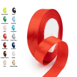 Satin Ribbon 20mm | Wholesale Ribbon | Party & Decoration Ribbon